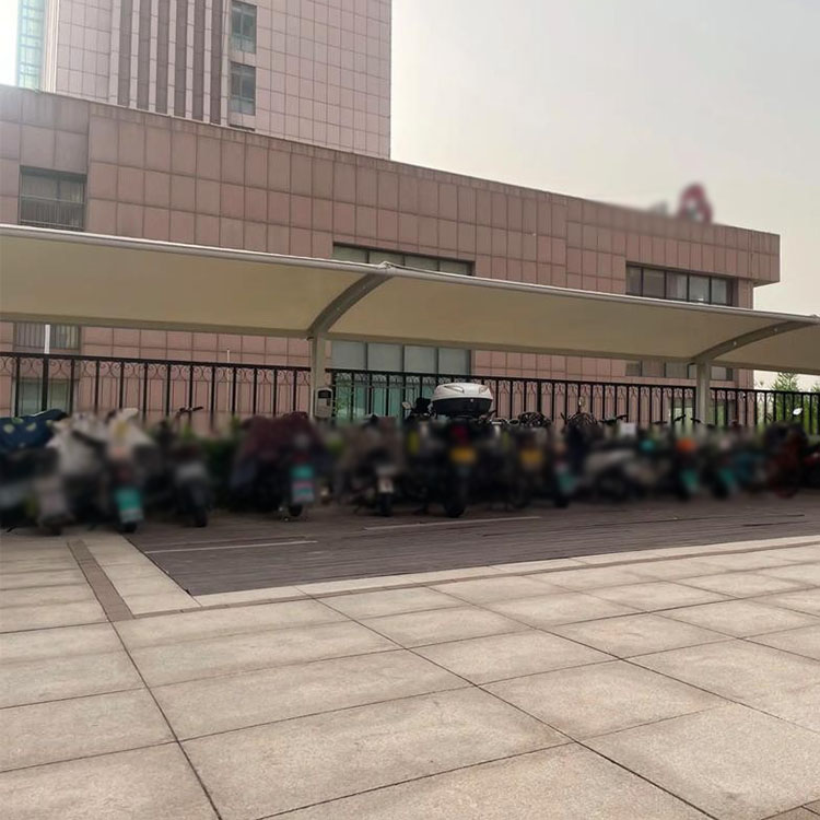 永新县膜结构电动车棚